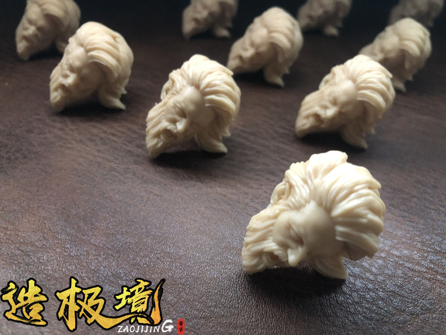 Head Carving - Battle Roar Warrior