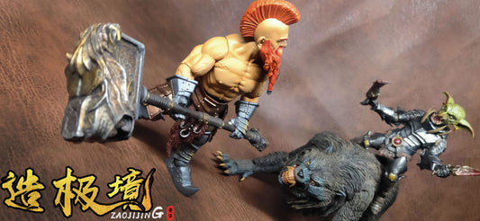 Head Carving - Battle Roar Goblin