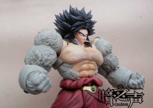 Dragon Ball Diy - SSJ4 Broly Head Sculpture