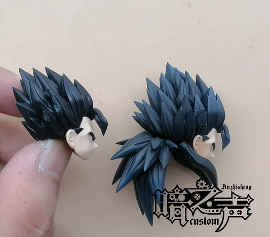 Dragon Ball Diy - SSJ4 Son Gohan Head Sculpture