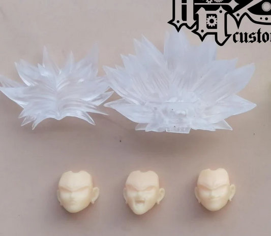 Dragon Ball Diy - SSJ1 Broly Head Sculpture