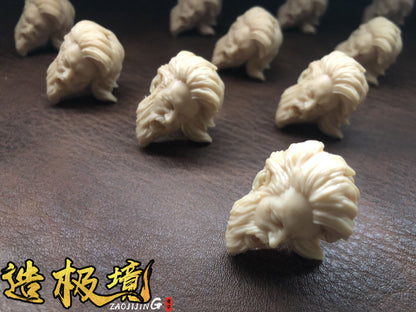 Head Carving - Battle Roar Warrior