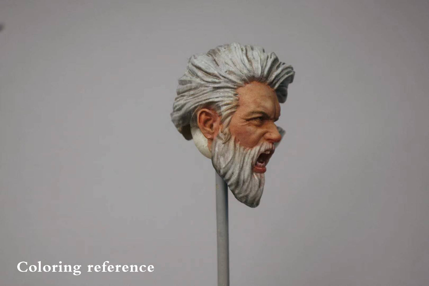 Head Carving - Battle Roar Warrior