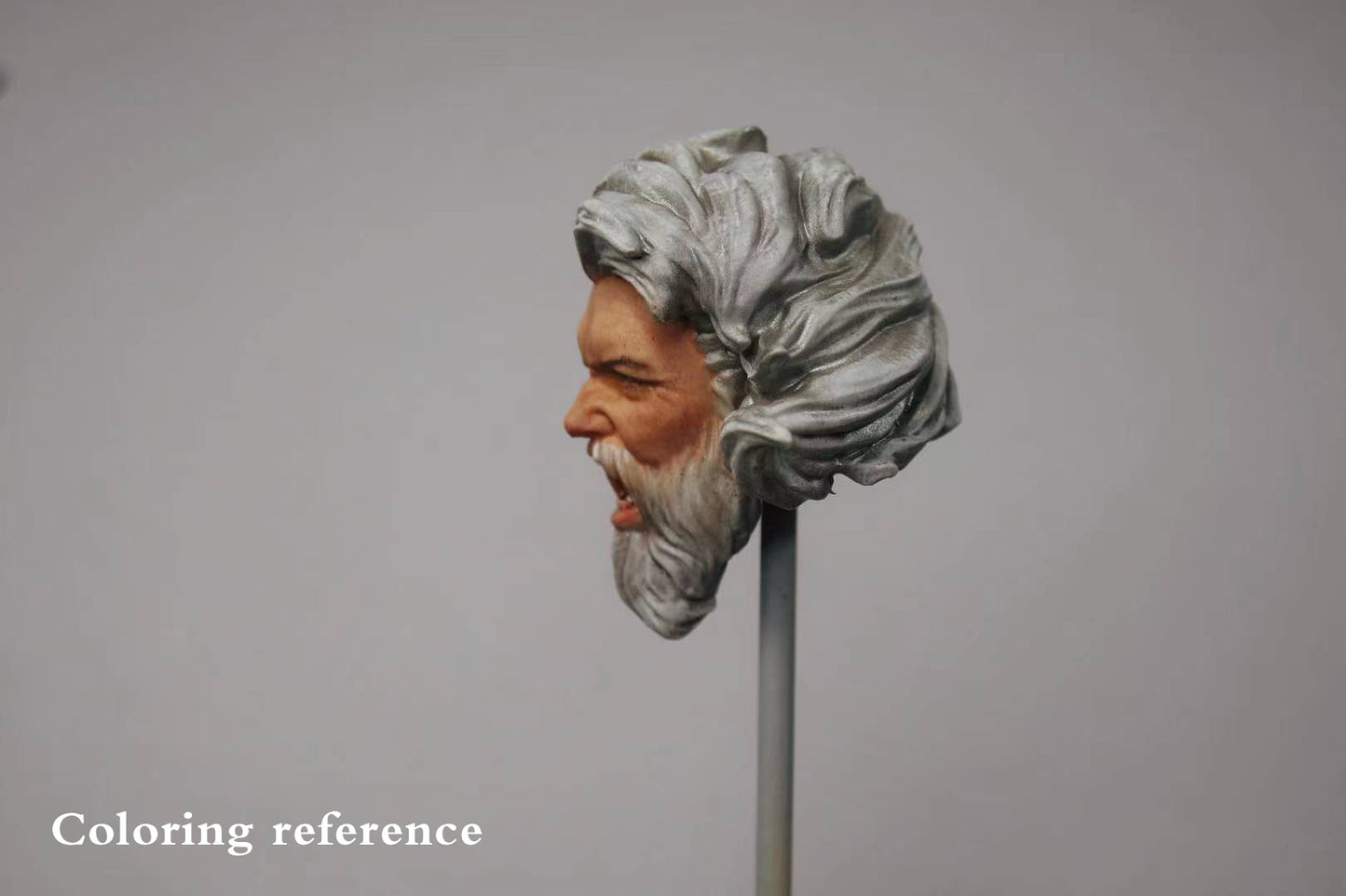 Head Carving - Battle Roar Warrior