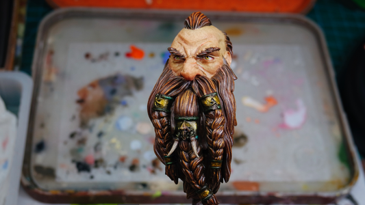 Head Carving  - Wild dwarf